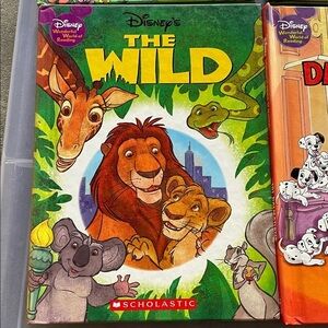 Disney Colorful Storybook Set for Kids-3 books